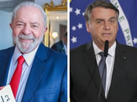 Crditos: Lula: Ricardo Stuckert / Foto Bolsonaro:Rodrigues-Pozzebom/ Agncia Brasil