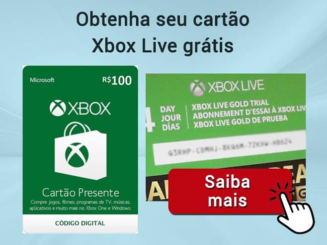 Resgatar Codigo Xbox Live Gratis